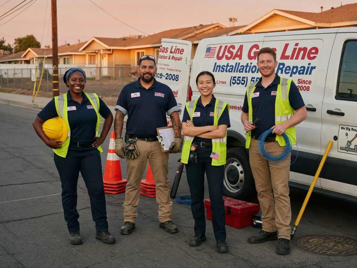 Gas Line Installation company in Cokeville, WY